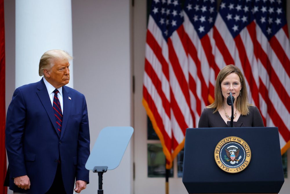 Trump announces Judge Amy Coney Barrett as US Supreme Court